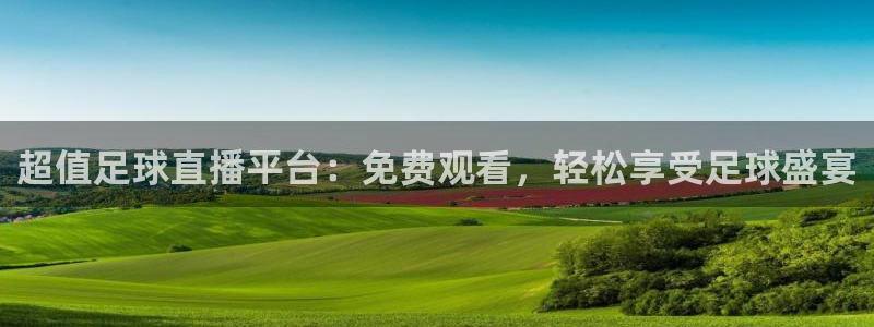 超值足球直播平台：免费观看，轻松享受足球盛宴