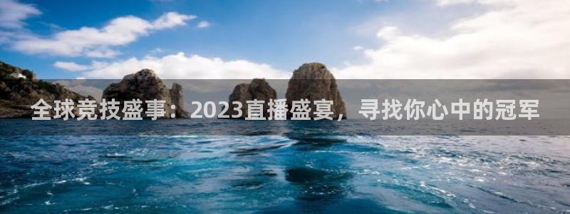 全球竞技盛事：2023直播盛宴，寻找你心中的冠军